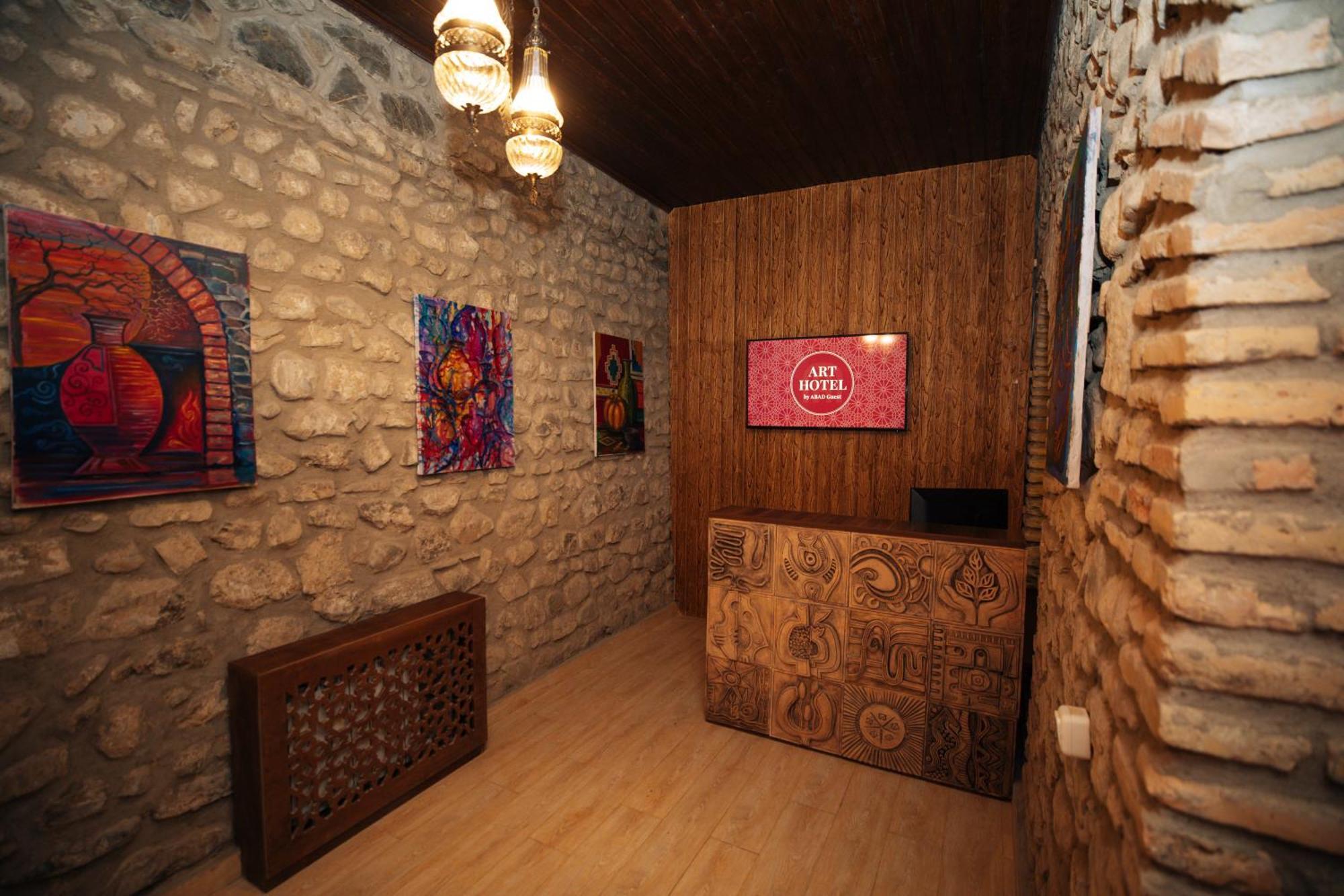 Art Hotel By Abad Guest Şǝki 外观 照片